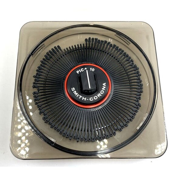 Smith Corona Printwheel Lot of 2 Script 946 Pica 300 10 Red Ring Original Boxes - Picture 7 of 7